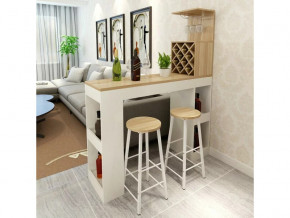 Барный стол №11 Белый-Сонома в Тавде - tavda.magazinmebel.ru | фото - изображение 1