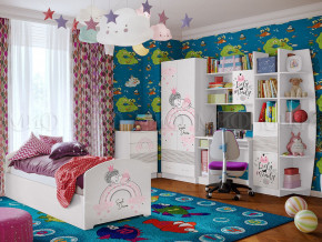 Детская комната Юниор-2 Принцесса 1 в Тавде - tavda.magazinmebel.ru | фото