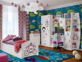 Детская комната Юниор-2 Принцесса в Тавде - tavda.magazinmebel.ru | фото - изображение 1