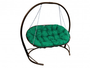 Диван Мамасан подвесной зелёная подушка в Тавде - tavda.magazinmebel.ru | фото - изображение 1
