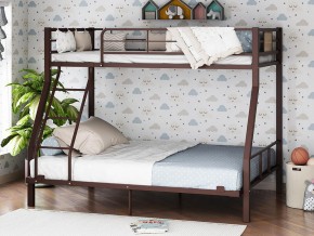 Двухъярусная кровать Гранада-1 140 Коричневый в Тавде - tavda.magazinmebel.ru | фото - изображение 1