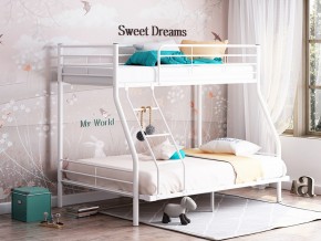 Двухъярусная кровать Гранада-2 140 белая в Тавде - tavda.magazinmebel.ru | фото