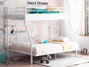 Двухъярусная кровать Гранада-3 140 белый в Тавде - tavda.magazinmebel.ru | фото