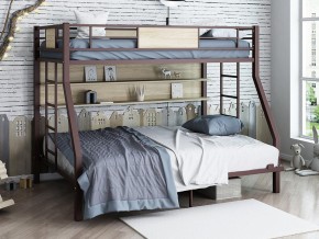 Двухъярусная кровать Гранада П 140 коричневый в Тавде - tavda.magazinmebel.ru | фото - изображение 1