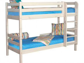 Двухъярусная кровать Соня с прямой лестницей Вариант 9 белая в Тавде - tavda.magazinmebel.ru | фото - изображение 2
