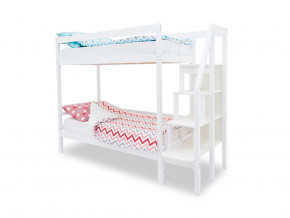 Двухъярусная кровать Svogen белый в Тавде - tavda.magazinmebel.ru | фото