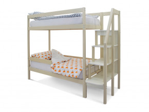 Двухъярусная кровать Svogen с бортиком бежевый в Тавде - tavda.magazinmebel.ru | фото