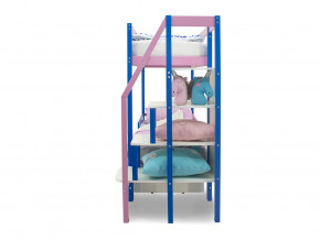 Двухъярусная кровать Svogen с ящиками синий-лаванда в Тавде - tavda.magazinmebel.ru | фото - изображение 3