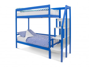 Двухъярусная кровать Svogen синий в Тавде - tavda.magazinmebel.ru | фото - изображение 1