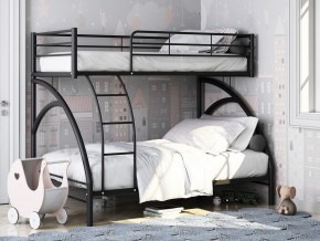 Двухъярусная кровать Виньола 2 Черная в Тавде - tavda.magazinmebel.ru | фото