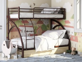 Двухъярусная кровать Виньола-2 Я Коричневый в Тавде - tavda.magazinmebel.ru | фото