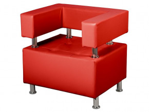 Кресло Борк Кожзам Красный в Тавде - tavda.magazinmebel.ru | фото - изображение 1