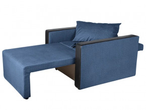 Кресло-кровать Милена с подлокотниками велюр синий в Тавде - tavda.magazinmebel.ru | фото - изображение 2