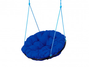 Кресло Папасан подвесное синяя подушка в Тавде - tavda.magazinmebel.ru | фото