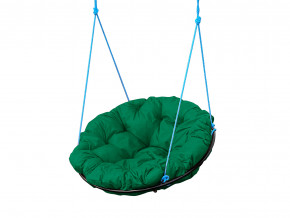 Кресло Папасан подвесное зелёная подушка в Тавде - tavda.magazinmebel.ru | фото