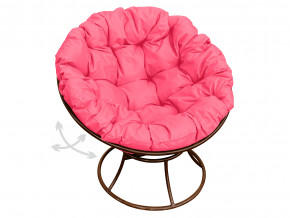 Кресло Папасан пружинка без ротанга розовая подушка в Тавде - tavda.magazinmebel.ru | фото