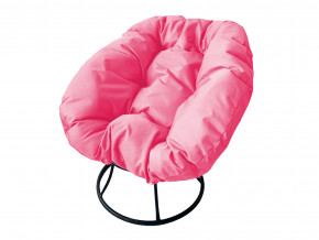 Кресло Пончик без ротанга розовая подушка в Тавде - tavda.magazinmebel.ru | фото - изображение 1