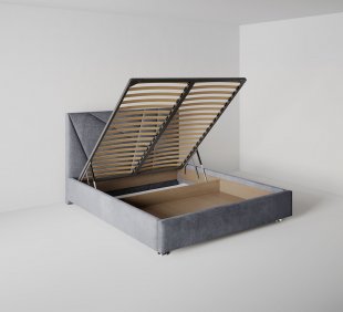 Кровать Геометрия 1.2 м с подъемным механизмом в Тавде - tavda.magazinmebel.ru | фото - изображение 3