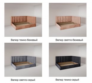 Кровать Вертикаль угловая 0.8 м с ортопедическим основанием в Тавде - tavda.magazinmebel.ru | фото - изображение 6