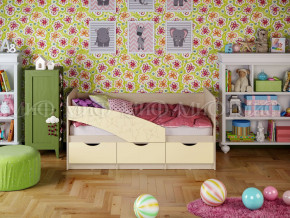 Кровать Бабочки 1600 Ваниль в Тавде - tavda.magazinmebel.ru | фото - изображение 1