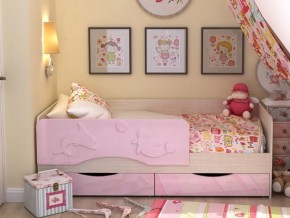 Кровать детская Алиса КР 812 розовая 1600 в Тавде - tavda.magazinmebel.ru | фото - изображение 1