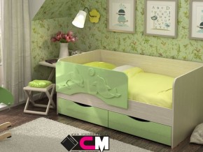 Кровать детская Алиса КР 812 зеленая 1600 в Тавде - tavda.magazinmebel.ru | фото - изображение 1