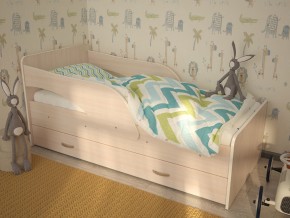 Кровать детская Максимка млечный дуб в Тавде - tavda.magazinmebel.ru | фото - изображение 1