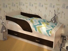 Кровать детская Максимка млечный дуб-венге в Тавде - tavda.magazinmebel.ru | фото - изображение 1