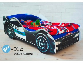 Кровать детская машина ФСБ в Тавде - tavda.magazinmebel.ru | фото