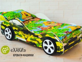 Кровать детская машина Хаки в Тавде - tavda.magazinmebel.ru | фото - изображение 2