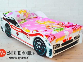 Кровать детская машина Медпомощь в Тавде - tavda.magazinmebel.ru | фото