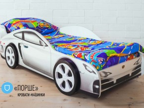 Кровать детская машинка Порше в Тавде - tavda.magazinmebel.ru | фото - изображение 2