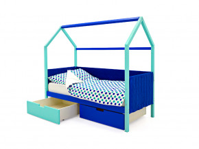 Кровать-домик мягкий Svogen с ящиками мятно-синий в Тавде - tavda.magazinmebel.ru | фото - изображение 3