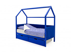 Кровать-домик мягкий Svogen с ящиками синий в Тавде - tavda.magazinmebel.ru | фото - изображение 1