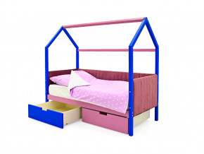 Кровать-домик мягкий Svogen с ящиками синий-лаванда в Тавде - tavda.magazinmebel.ru | фото - изображение 3