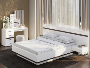 Кровать двойная Соло 1600 Белый в Тавде - tavda.magazinmebel.ru | фото - изображение 2