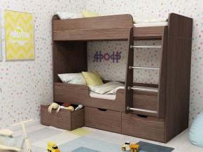 Кровать двухъярусная Малыш двойняшка бодега в Тавде - tavda.magazinmebel.ru | фото - изображение 1