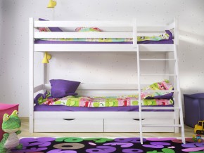 Кровать двухъярусная Сонечка с ящиками и лестницей в Тавде - tavda.magazinmebel.ru | фото - изображение 2