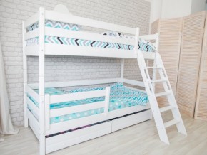Кровать двухъярусная Сонечка с наклонной лестницей и ящиками в Тавде - tavda.magazinmebel.ru | фото - изображение 2