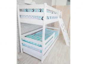 Кровать двухъярусная Сонечка с наклонной лестницей и ящиками в Тавде - tavda.magazinmebel.ru | фото - изображение 3