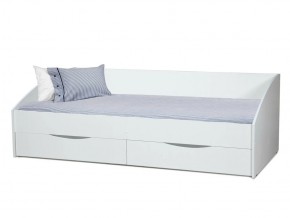 Кровать Фея-3 симметричная 2000х900 белый в Тавде - tavda.magazinmebel.ru | фото - изображение 1