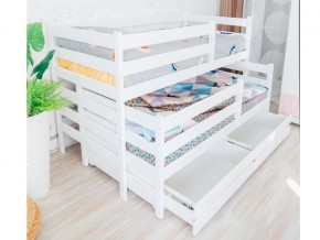 Кровать из массива с выдвижным спальным местом Матрешка Эко в Тавде - tavda.magazinmebel.ru | фото - изображение 2