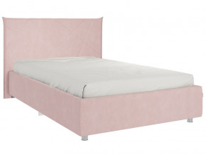 Кровать Квест 1200 велюр нежно-розовый в Тавде - tavda.magazinmebel.ru | фото