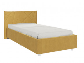 Кровать Квест 900 велюр медовый в Тавде - tavda.magazinmebel.ru | фото - изображение 1
