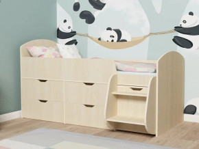 Кровать Малыш-7 Дуб в Тавде - tavda.magazinmebel.ru | фото - изображение 1