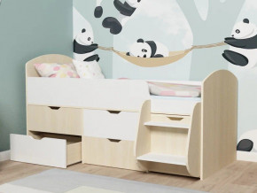 Кровать Малыш-7 Дуб-Белое дерево в Тавде - tavda.magazinmebel.ru | фото - изображение 3