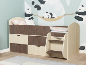 Кровать Малыш-7 Дуб-Бодега в Тавде - tavda.magazinmebel.ru | фото