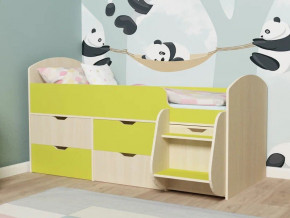 Кровать Малыш-7 Дуб-лайм в Тавде - tavda.magazinmebel.ru | фото