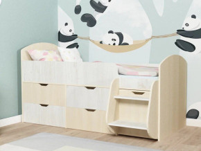 Кровать Малыш-7 Дуб-Винтерберг в Тавде - tavda.magazinmebel.ru | фото - изображение 1