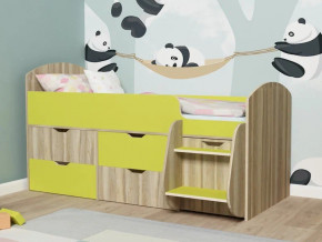 Кровать Малыш-7 Ясень-лайм в Тавде - tavda.magazinmebel.ru | фото